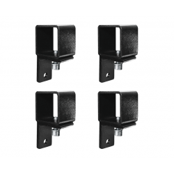 Set 4 adaptoare pentru ridicarea sistemelor Line Array cu turnuri ULK cu furci de 60 mm - 1