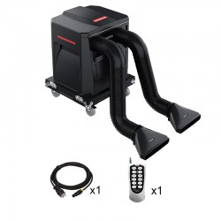 CREEPER ICE PLUS Masina de ceata joasa cu gheata carbonica PREMIUM FX - 1